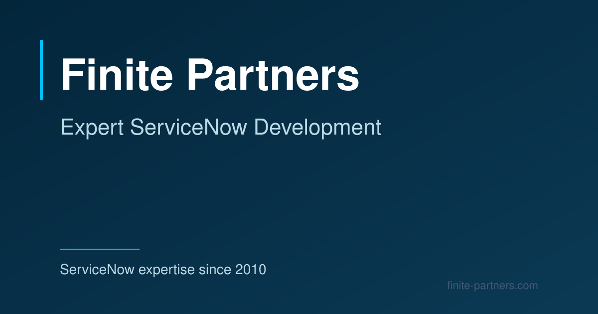 Understanding Advanced Work Assignment - Not Every ServiceNow Module ...